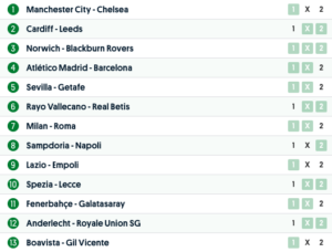 spelförslag Europatipset vecka 1