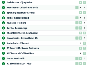 europatipset tips vecka 10