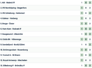 europatipset tips 23 juli