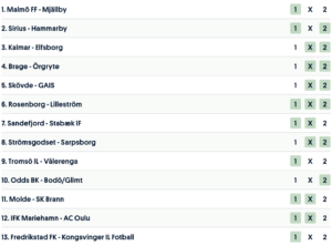 europatipset tips 9 juli 2023