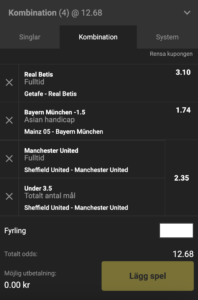 trippel unibet 21 oktober