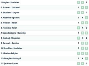 allt inför svenska spel em tipset 22 juni