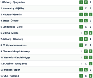 allt inför europatipset 28 juli