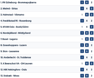 allt inför stryktipset vecka 30
