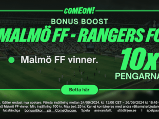 comeon malmö rangers kampanj