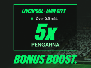 bonus boost comeon
