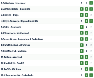 europatipset 8 januari 2025