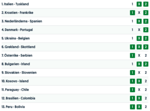 europatipset 20 mars 2025