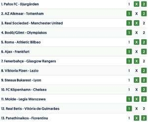 allt inför europatipset vecka 10