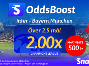 snabbare odds boost