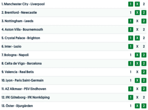 europatipset vecka 45