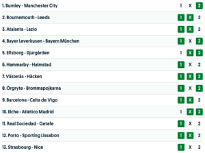 europatipset 22 april