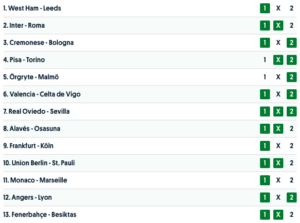 europatipset 5 april